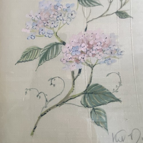 Pair original signed floral - original,