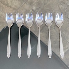 SET 6X Vintage 70s STAINLESS