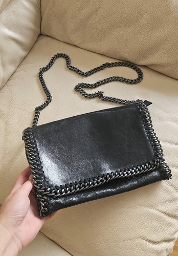 Borse pelle leather black - in,