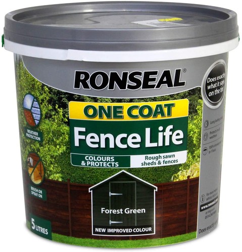 Ronseal one coat - ronseal, life