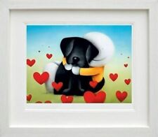 Head Over Heels by Doug Hyde. FRAMED in WHITE - New with COA, In Stock.