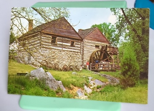 Unposted postcard founded - postcard,