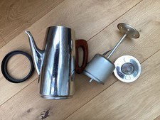 Sona Coffee Percolator Teak Handle Retro Stove Top J121 Vintage Classic