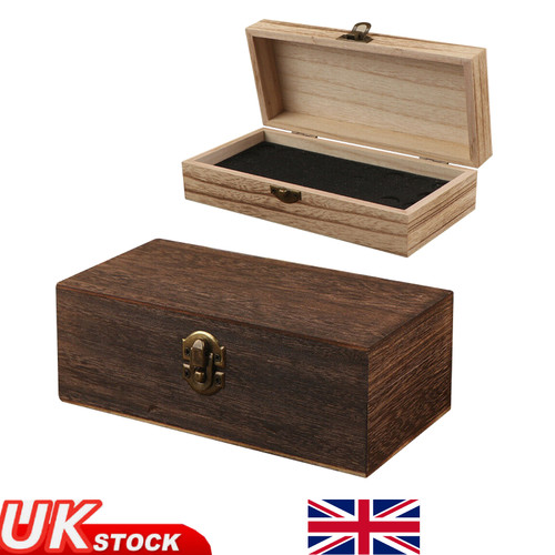 Retro wooden storage box - storage,
