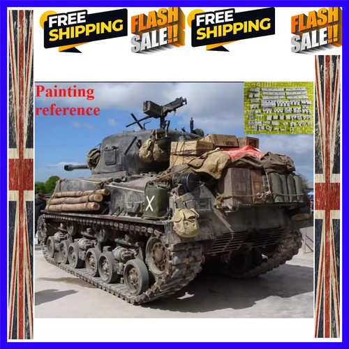 Cast resin sherman rage - 1/35,