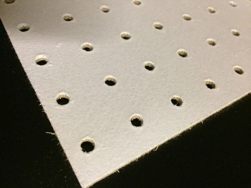 Painted pegboard sheets - painted,