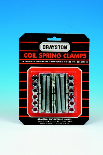 Coil spring clamps - coil, lifiting