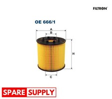 OIL FILTER FOR NISSAN OPEL RENAULT FILTRON OE 666/1