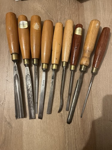Ashley ilis carving chisels - ashley,