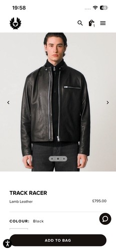 Belstaff men track - men’s, racer