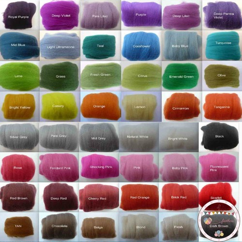 Heidifeathers merino felting - heidifeathers®,