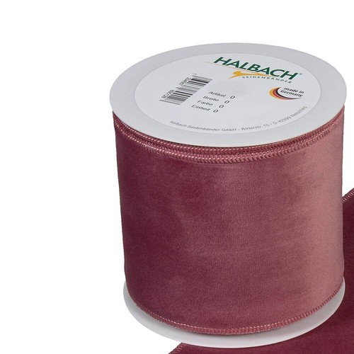 Christmas velvet fabric ribbon - velvet,