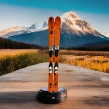 K2 JUVY Jr kid's Twin Tip skis 139cm w Marker 7.0 adjustable youth ski bindings~