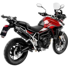 Leo Vince LV One Evo Slip-On - Black Stainless Steel Motorcycle Street 14450EBU