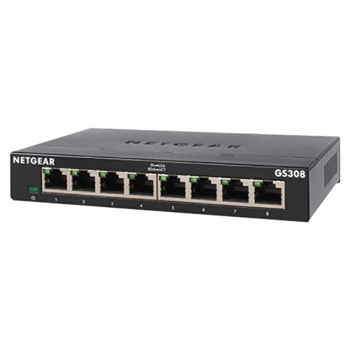Netgear gs308 port - v2, 8-port