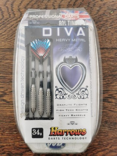 Diva heavy metal darts - diva, tip