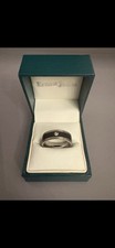 Brand New In Box Ernest Jones Men’s Platinum Signet Ring RRP £120