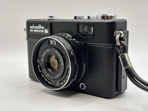 Minolta matic 35mm film - hi-matic, 5