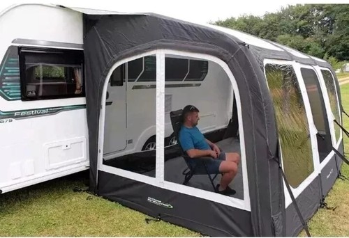 Zip mesh side door - side, outdoor