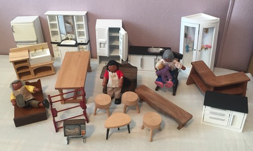 Vintage wooden doll dolls - wooden,