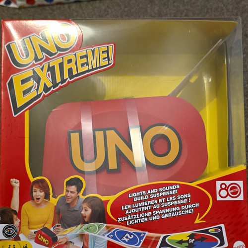 Mattel uno extreme card game - mattel,