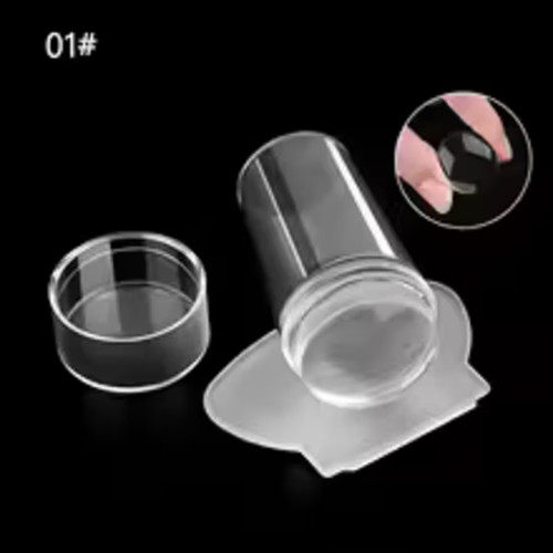 Nail art stamping kit - stamping, french