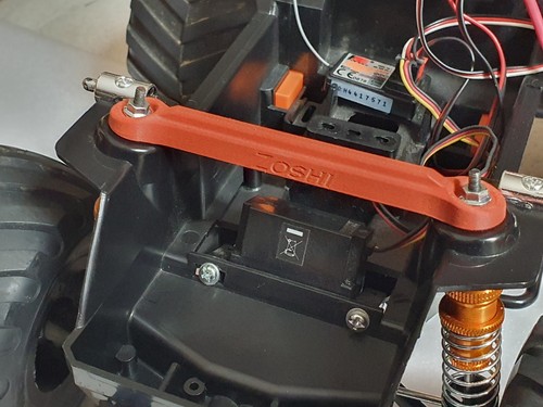 Carbon fibre reinforced - reinforced, strut
