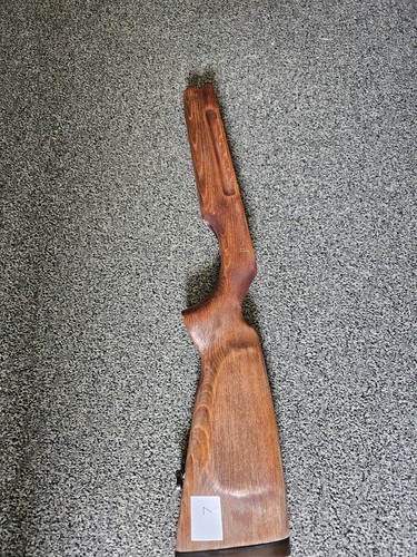 Wooden air rifle - rifle, stock