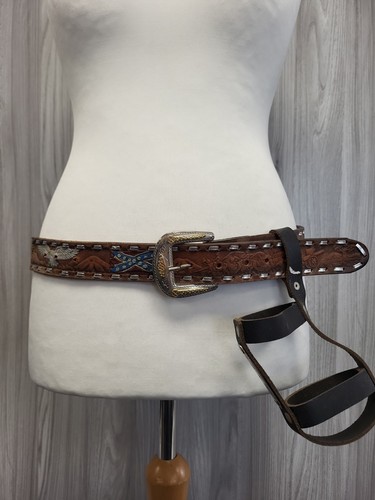 Cintos imperial brown leather - cintos,