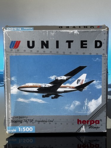 Herpa wings 500 united - 1:500,