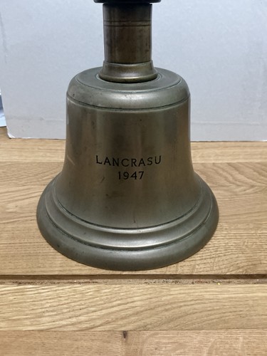 Vintage ships brass bell 5 - bell,, 7.5