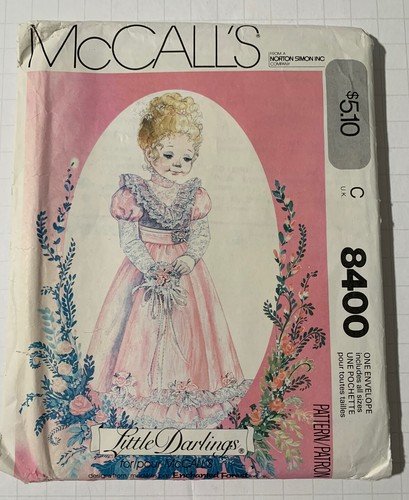 Mccall 8400 little darlings - little,