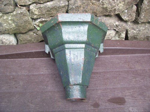 Vintage cast iron green - iron,