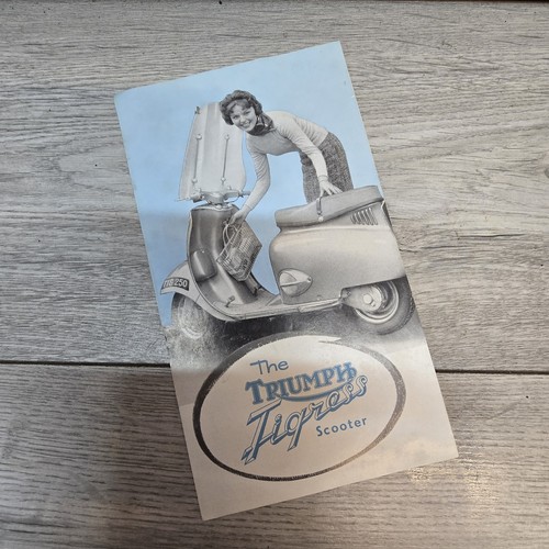 Vintage triumph tigress - vintage,