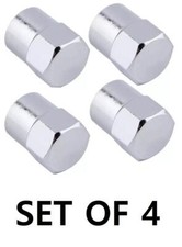 Four New Plastic Chrome Car