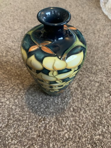Moorcroft wisteria vase - wisteria,