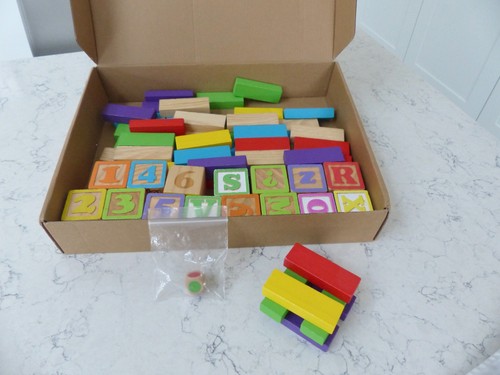 Alphabet and number coloured - alphabet,