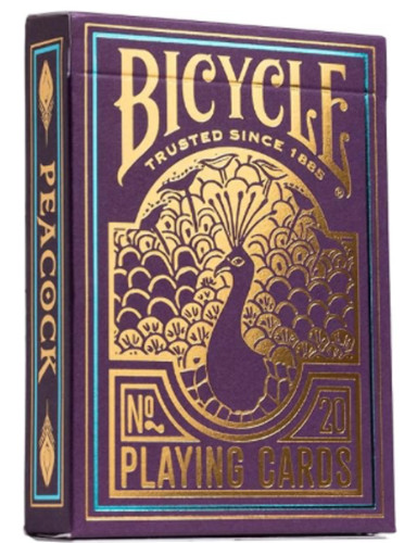 Bicycle peacock purple - no, 20