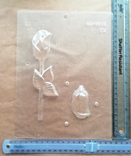 Rosebud part 3d chocolate - part,