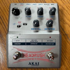 AKAI Professional HEADRUSH E1 Tape Echo Delay Looper Tested Working Condition