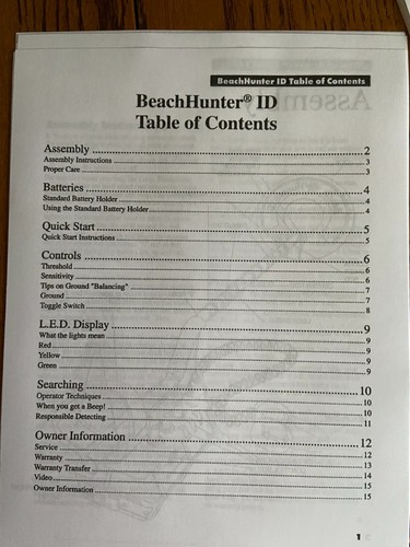 Beachhunter whites metal - id,