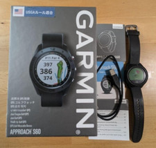 Garmin Approach S60 Golf Watch Black GPS Smartwatch used