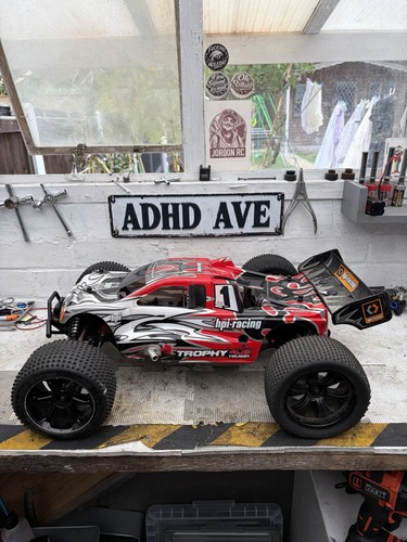 Nitro hpi truggy with - nitro,
