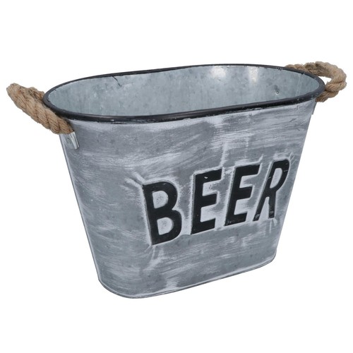 Beer drinks bucket metal wine - beer,
