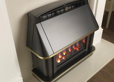 Valor – Robinson Willey Firecharm LF Electronic Fire Black Gas fire A98003
