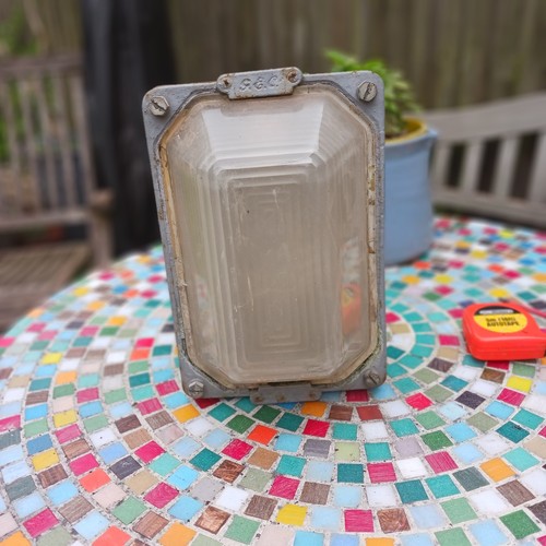 Large vintage industrial - large, cast