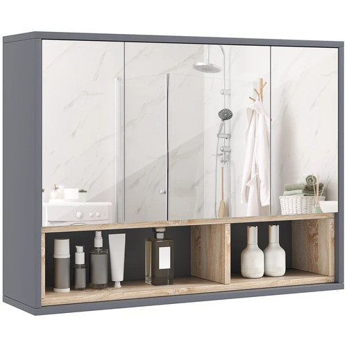 Bathroom mirror cabinet - mirror, wall