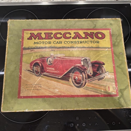 Meccano motor car - meccano,