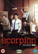 Scorpion: Season One DVD (2015) Elyes Gabel cert 15 3 discs Fast and FREE P & P