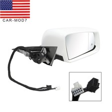 For 2014-2020 Mercedes CLA250 White Mirror Passenger Side W/Blind Spot Heated